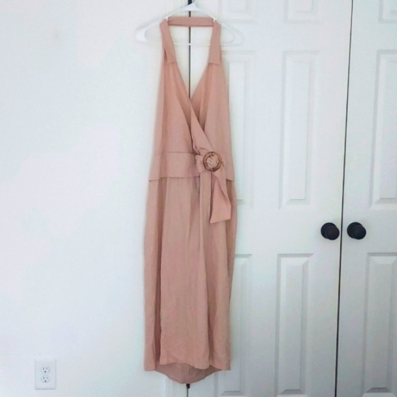 ASOS Dresses & Skirts - NWT Asos Linen Halter Dress